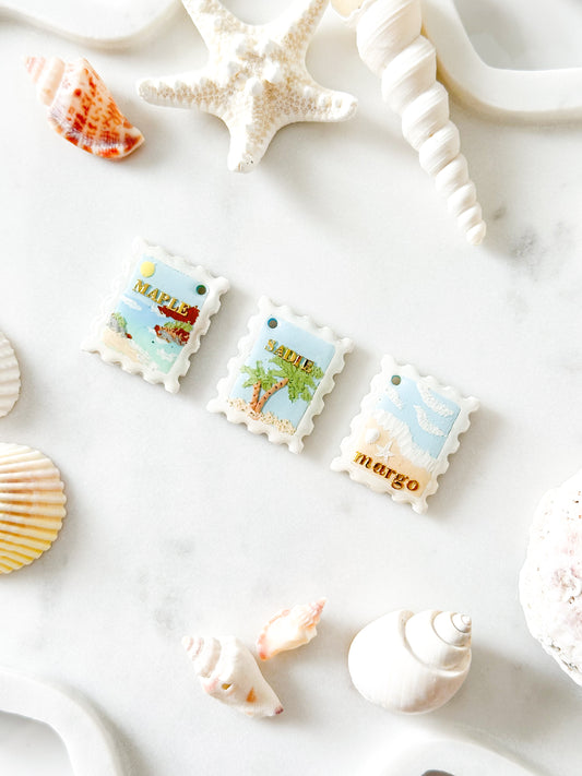 postage stamp | pet id tag