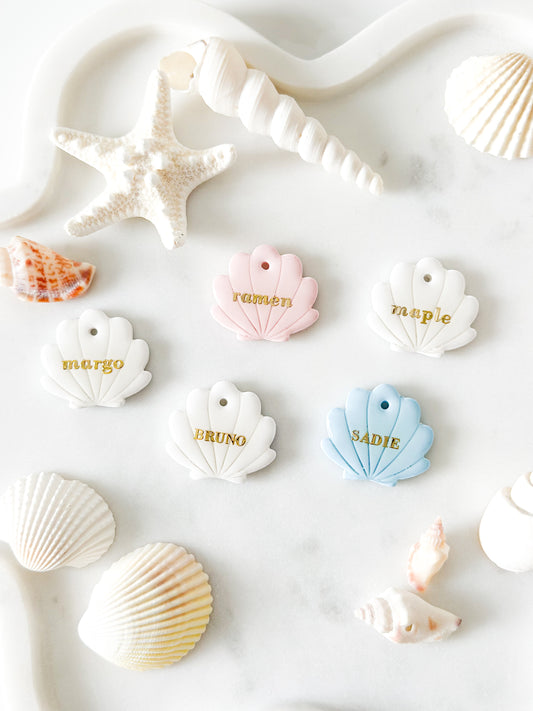 seashell| pet id tag