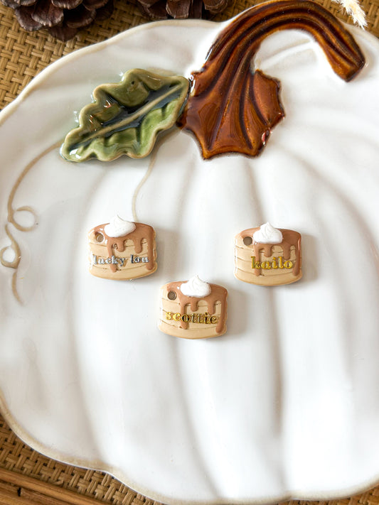 pancakes | pet id tag
