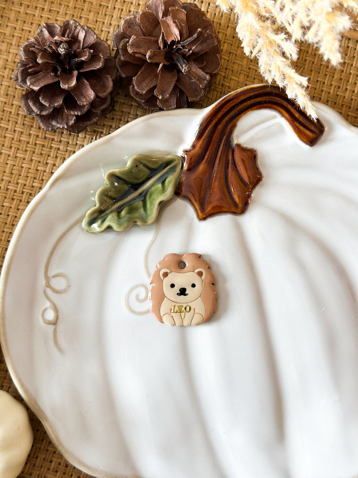 hedgehog | pet id tag