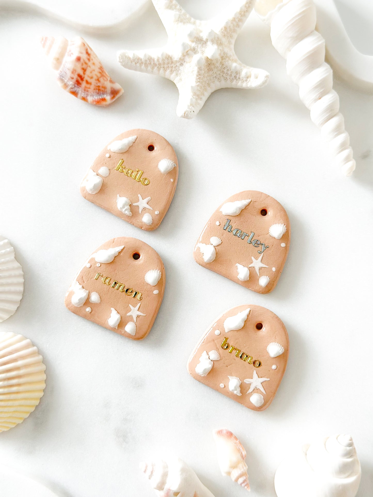 dockside shells | pet id tag