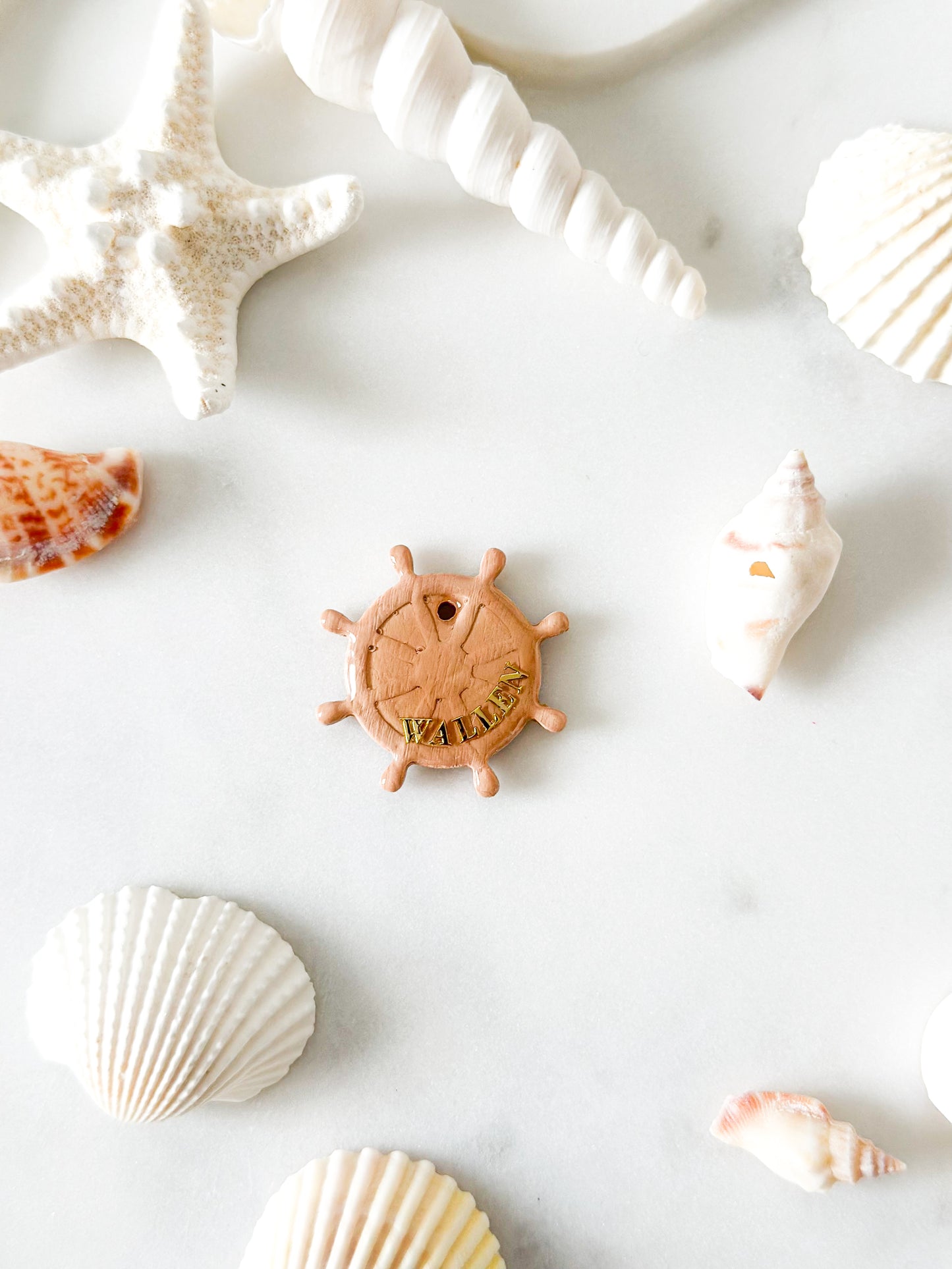 boat helm | pet id tag