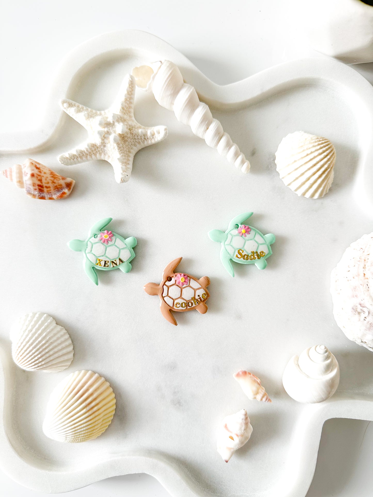 sea turtle | pet id tag