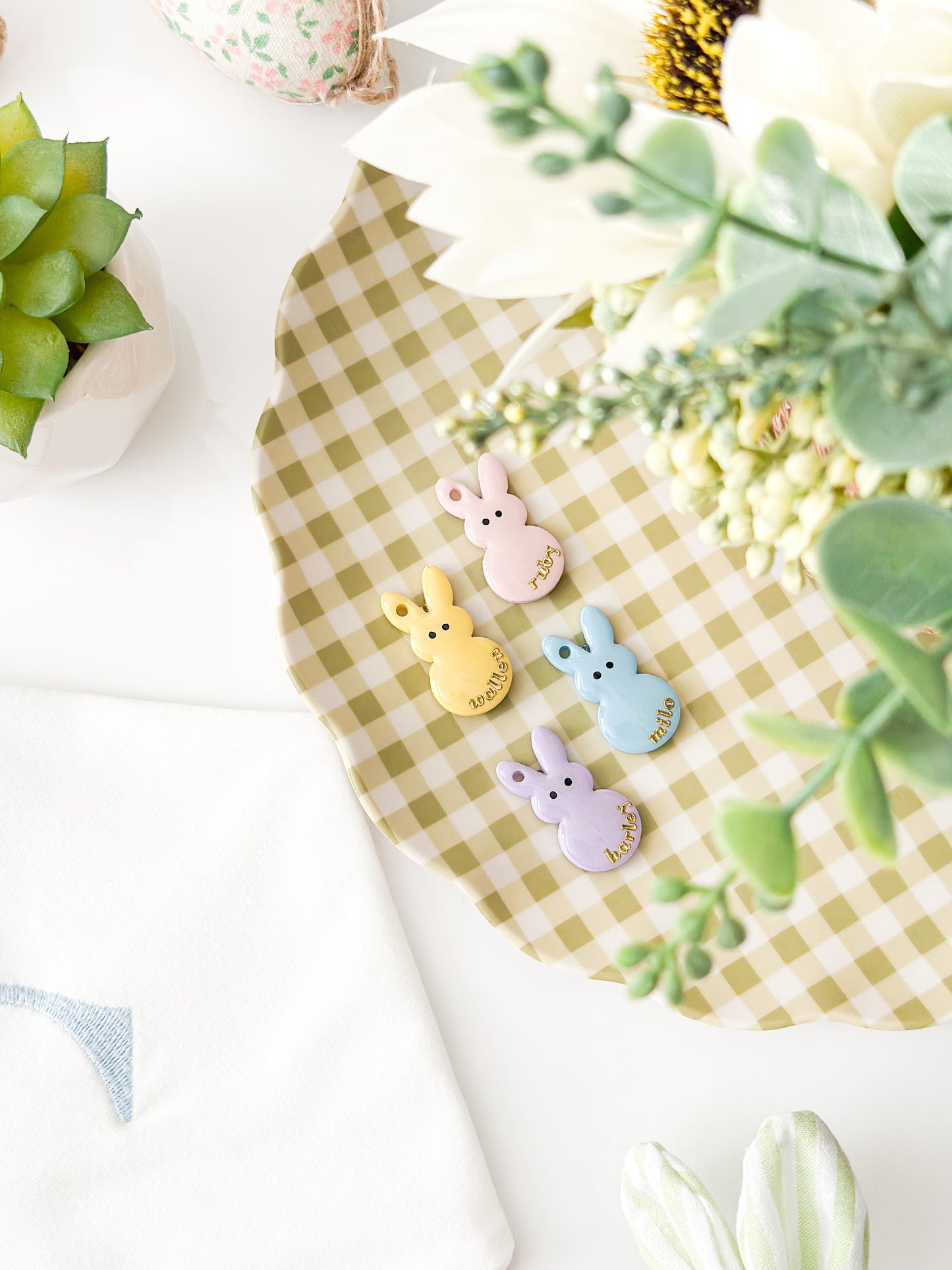 bunny | pet id tag