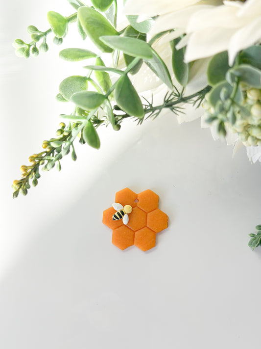 honey comb | pet id tag