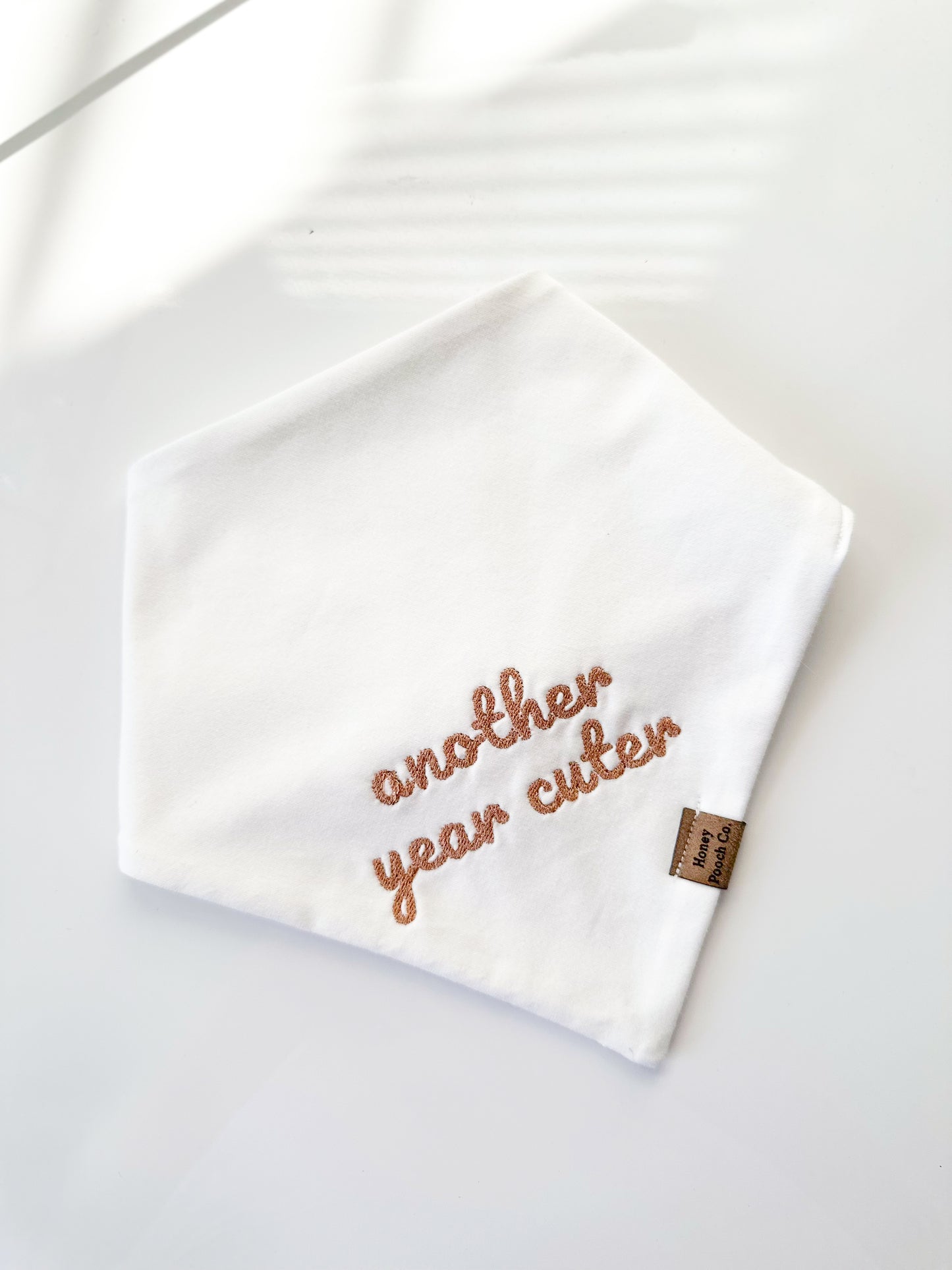 "another year cuter" | pet bandanna