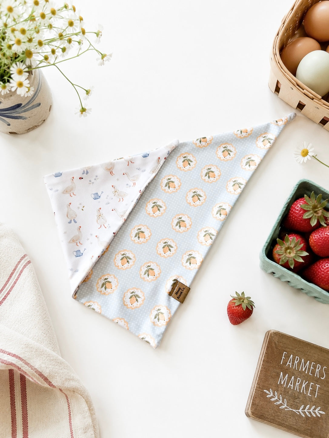 lemon & lace | pet bandana