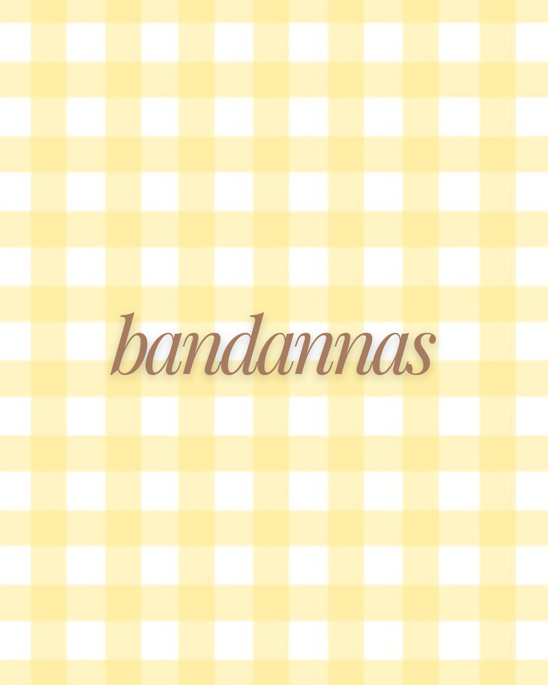 bandanas