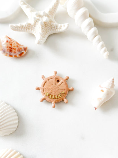 boat helm | pet id tag