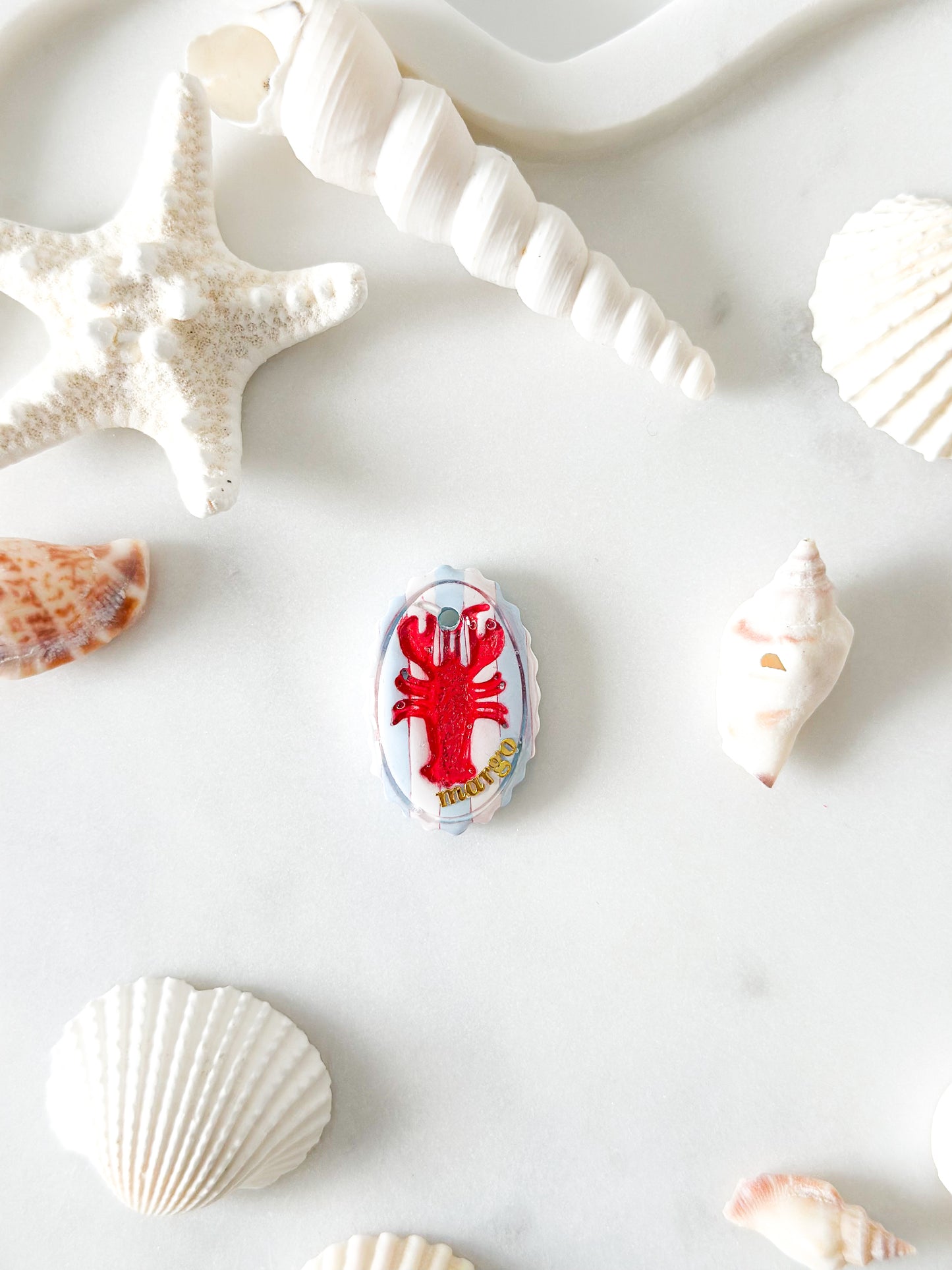 marine stripe | pet id tag