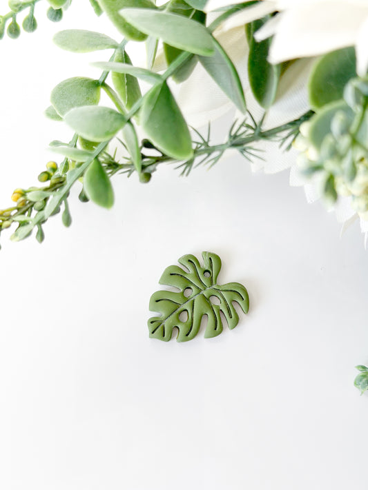 monstera | pet id tag