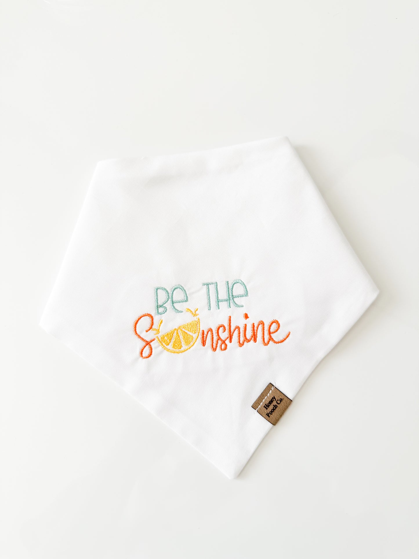"be the sunshine"| pet bandana
