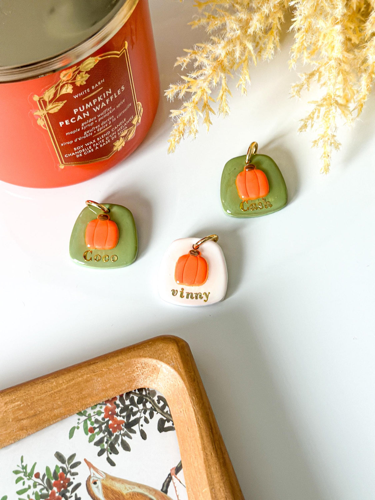 classic fall| pet id tag