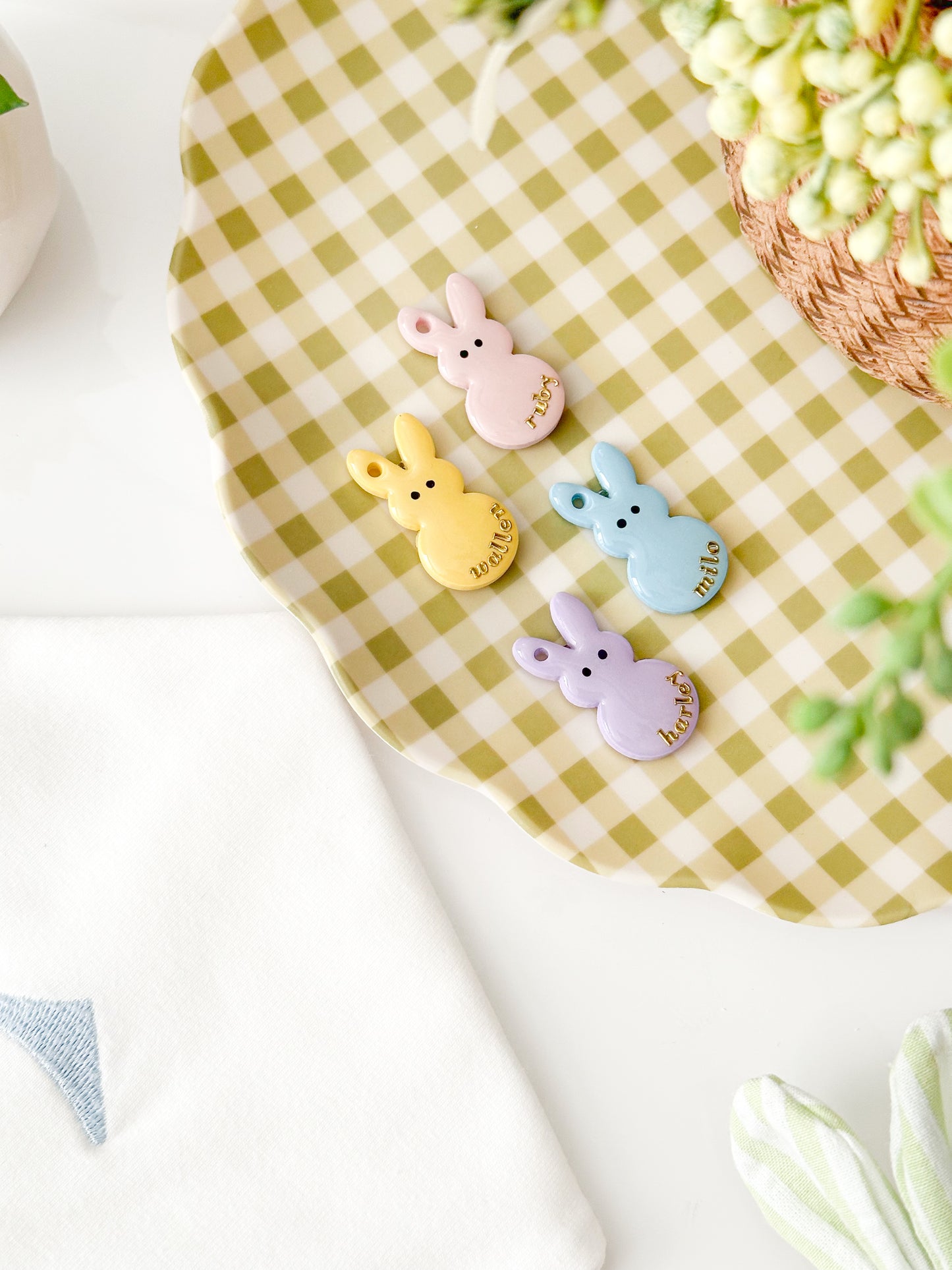 bunny | pet id tag