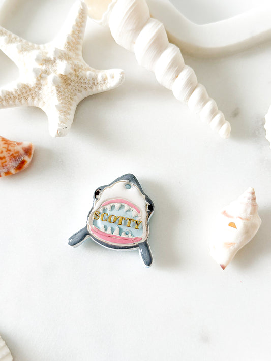 shark | pet id tag