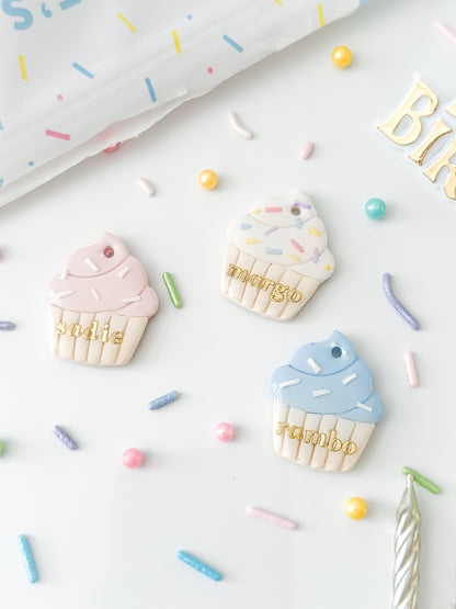cupcake | pet id tag