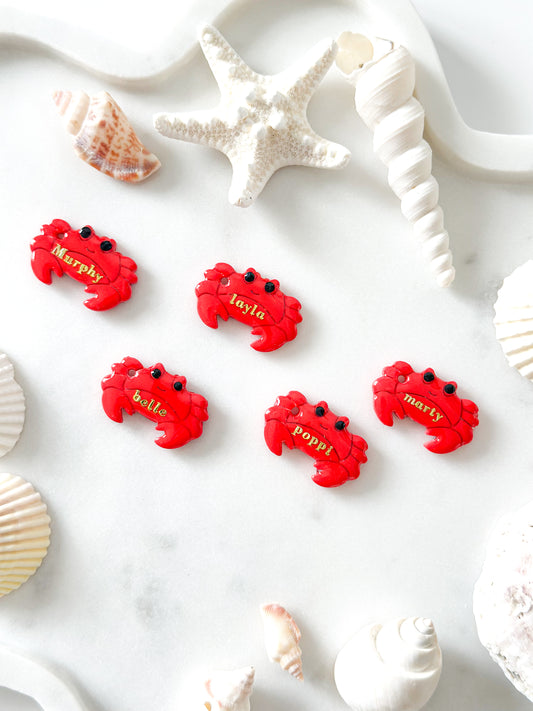 crab | pet id tag