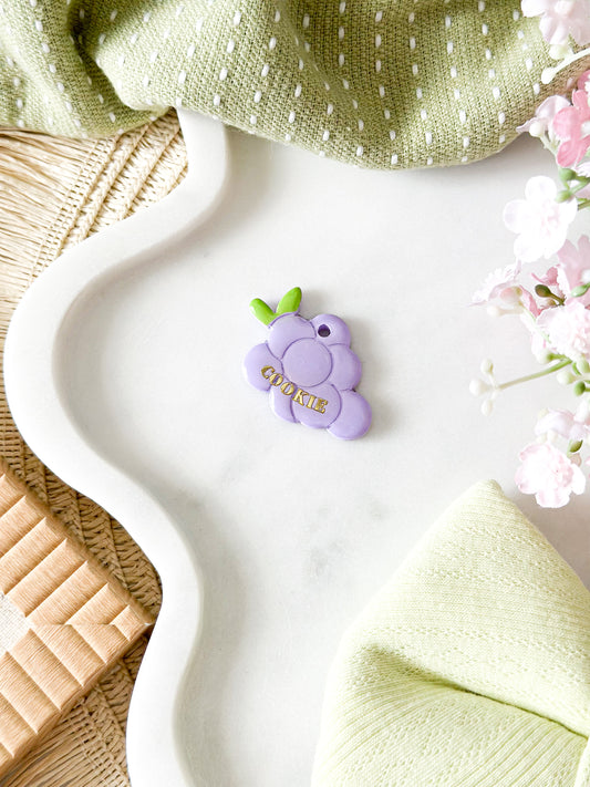 grapes | pet id tag