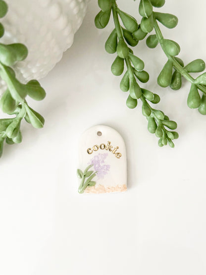 meadow bloom | pet id tag