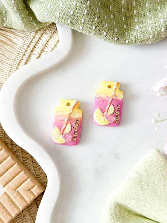 raspberry lemonade | pet id tag