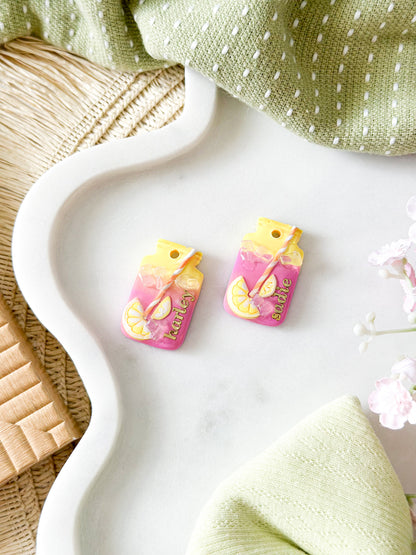raspberry lemonade | pet id tag