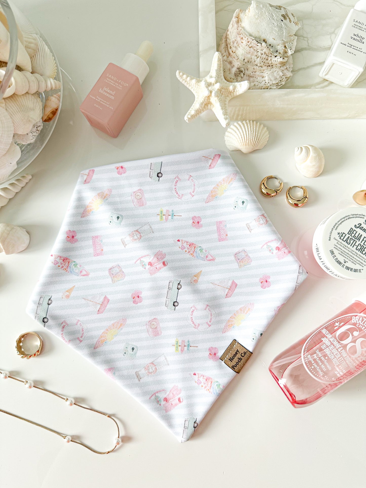 boardwalk breeze | pet bandana