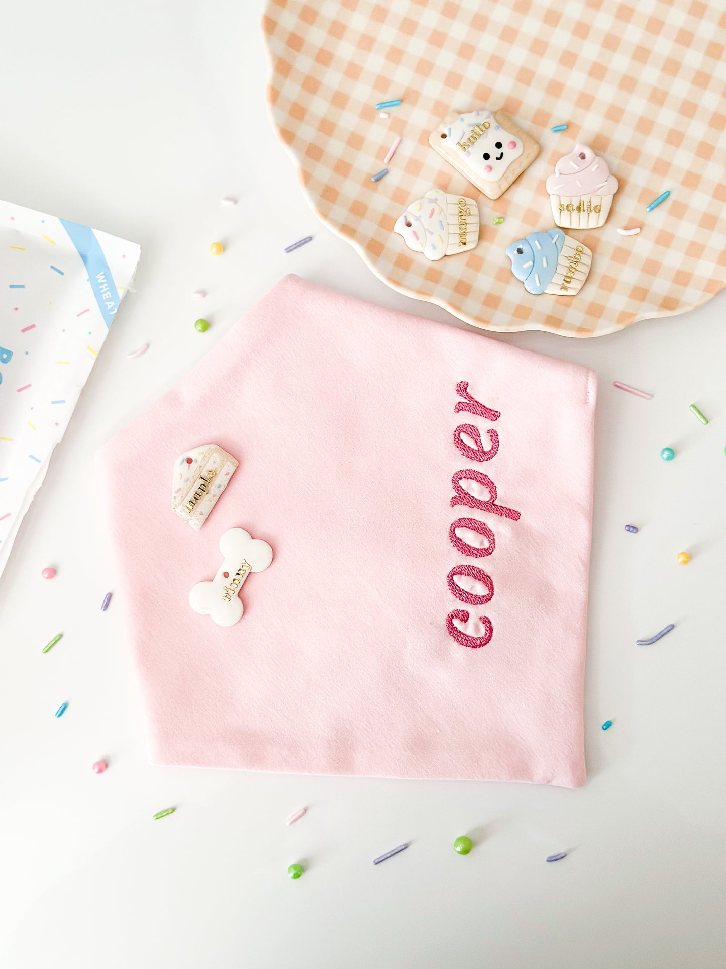 pet's name | pet bandanna