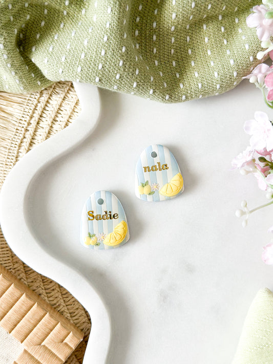 limoncello | pet id tag