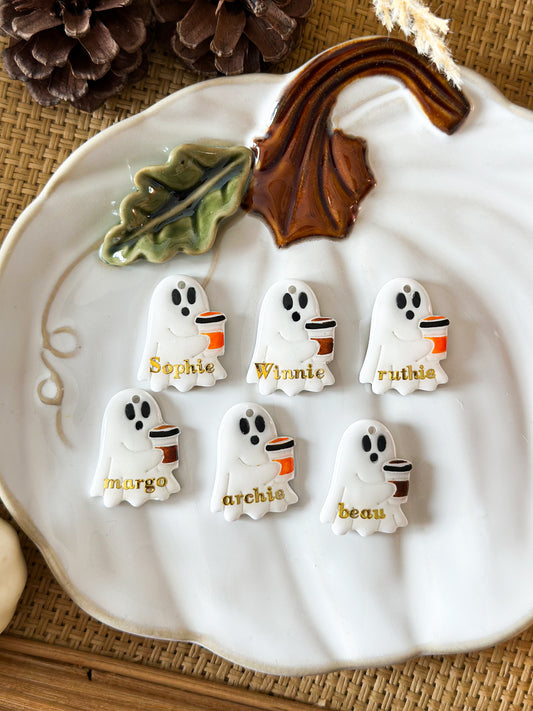 freshly boo'd | pet id tag
