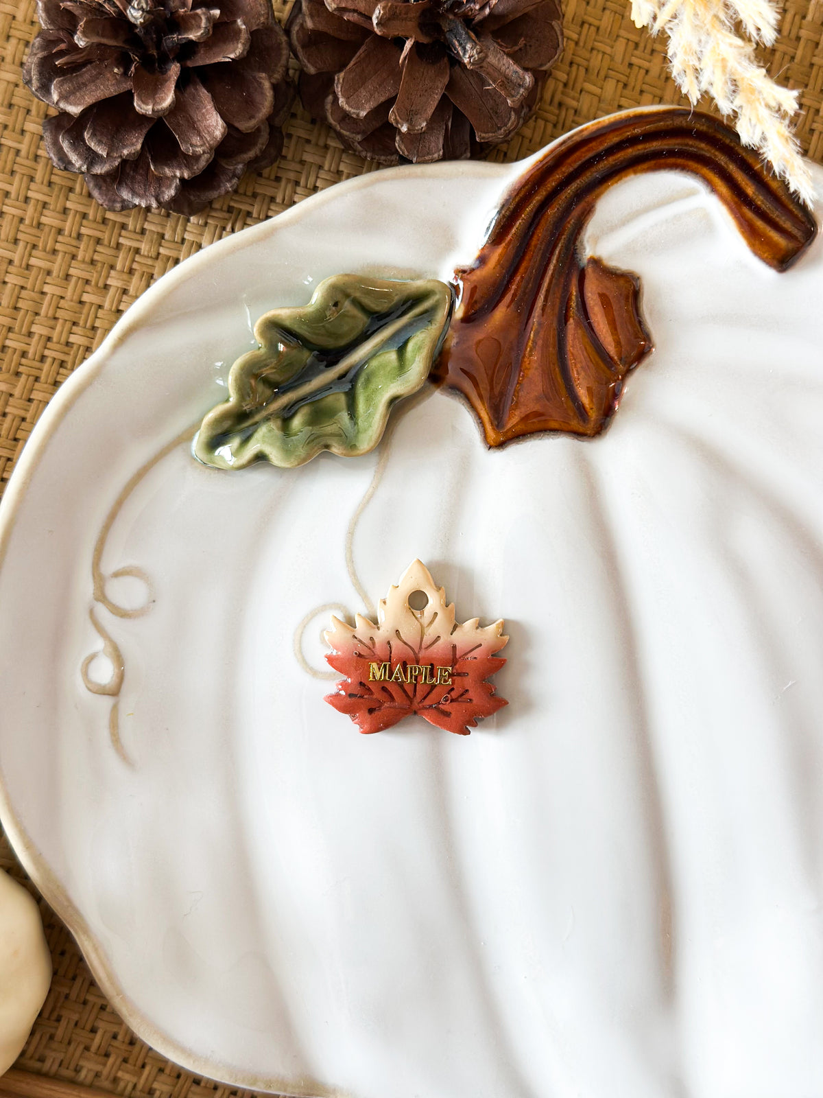maple leaf V2 |  pet id tag