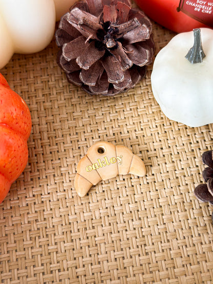 croissant | pet id tag