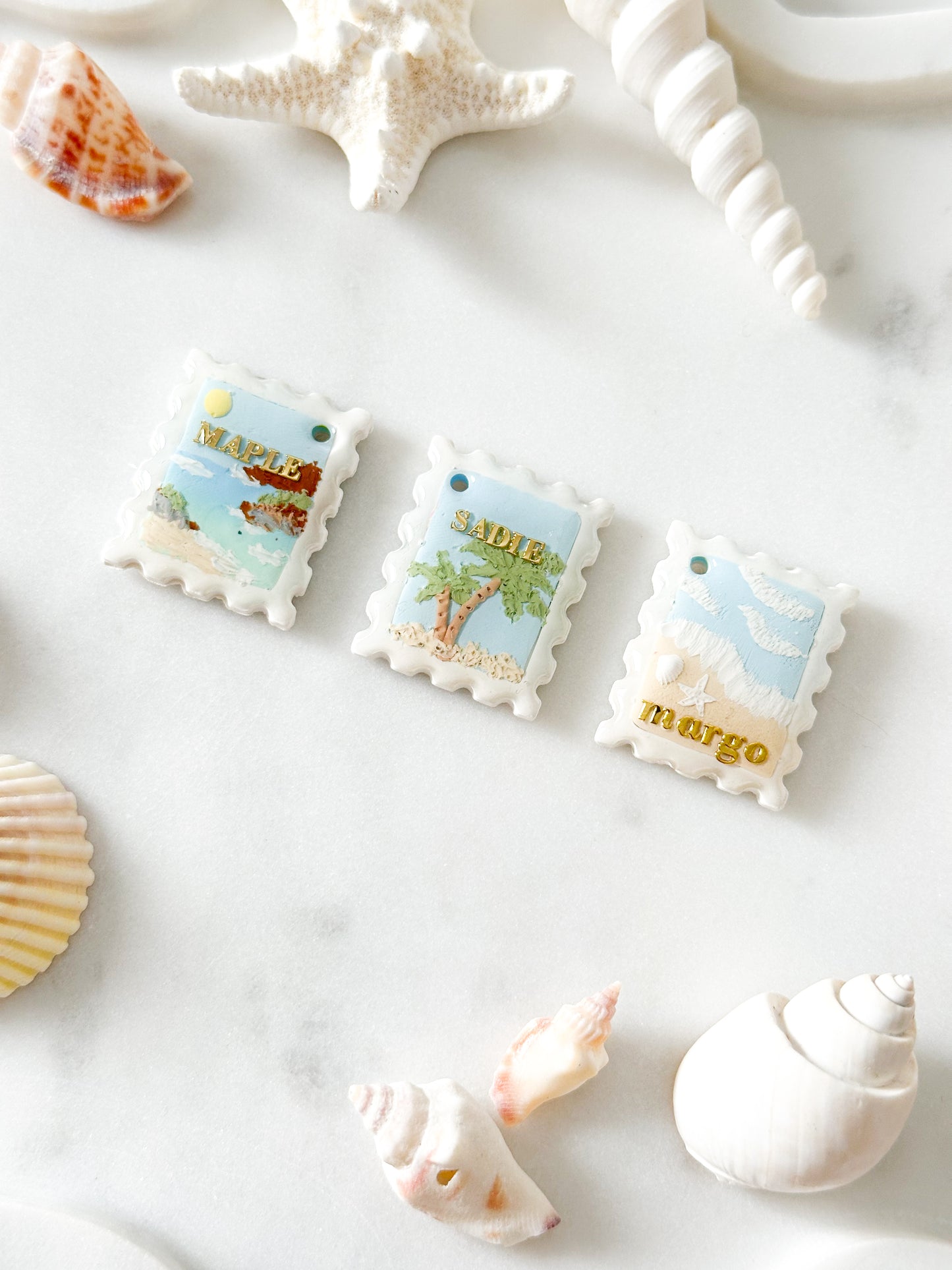 postage stamp | pet id tag