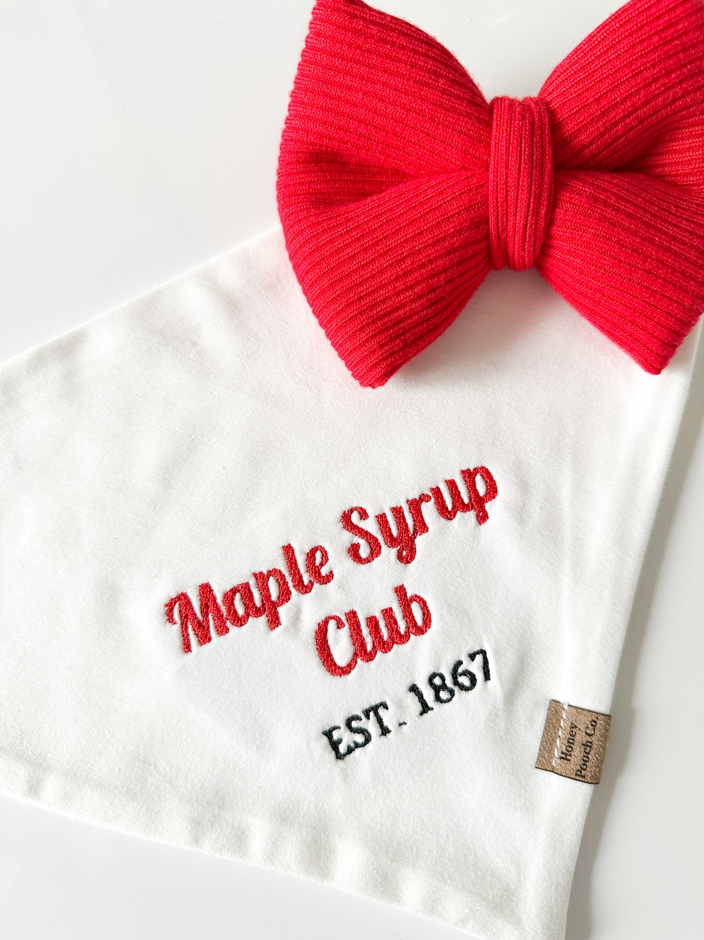 "maple syrup club"| pet bandana