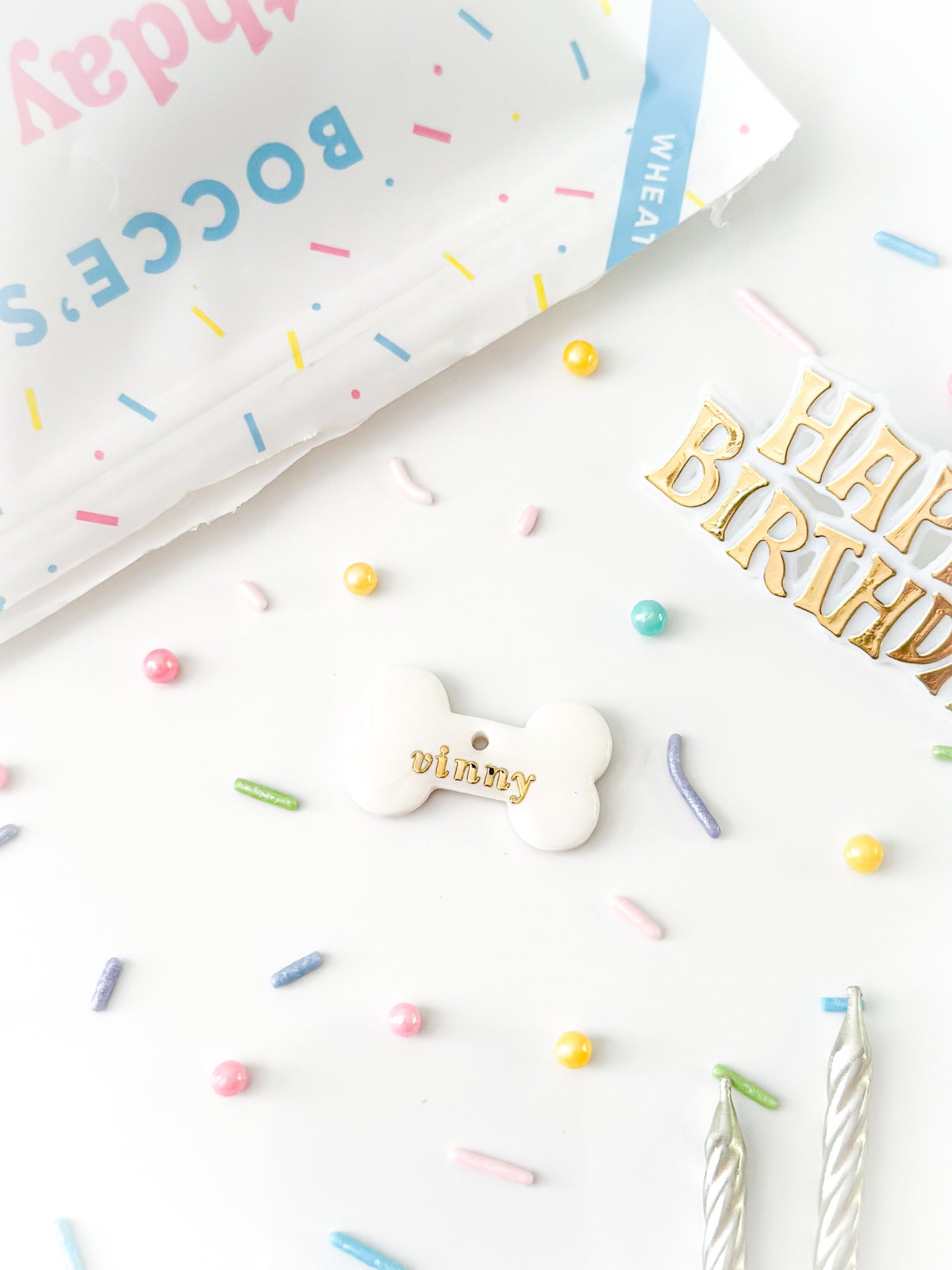 classic bone | pet id tag