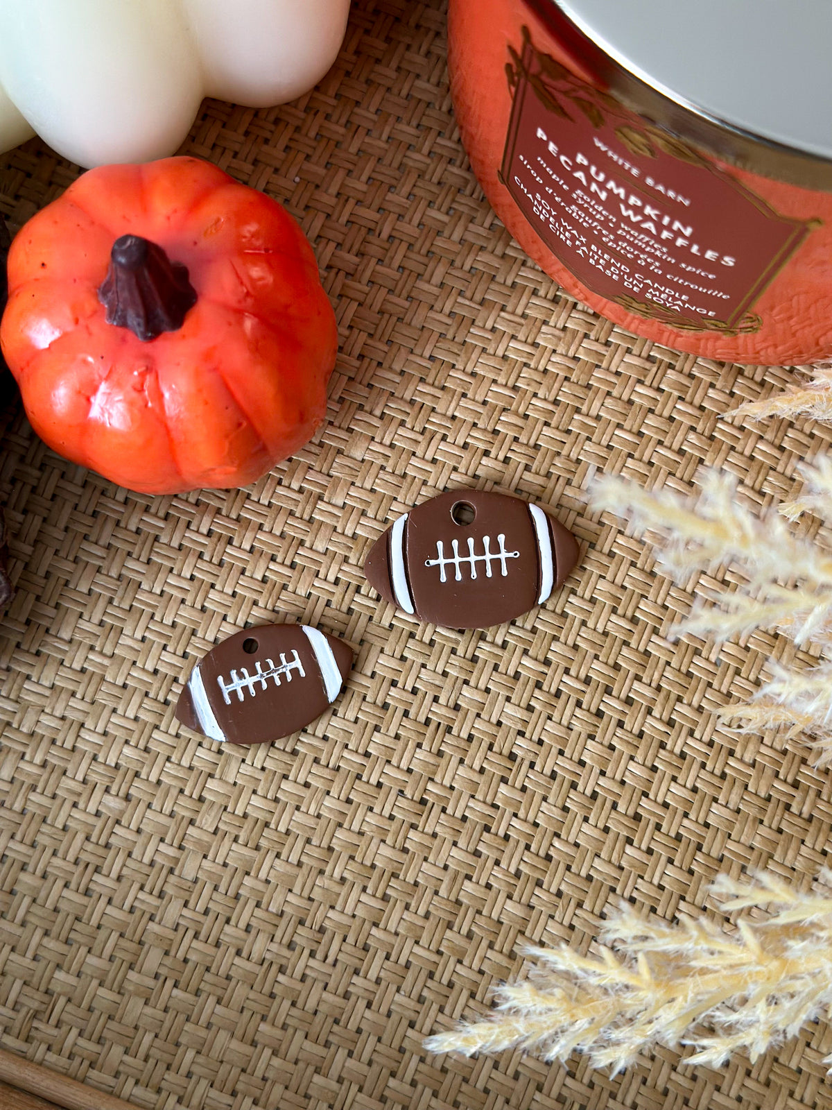 football | pet id tag