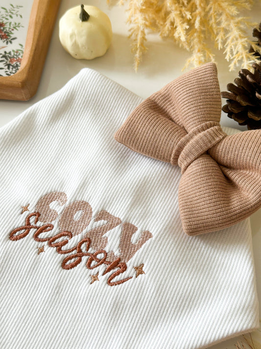 "cozy season" | pet bandana