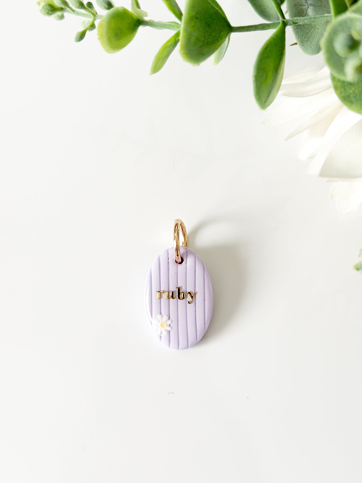 petal stripe | pet id tag