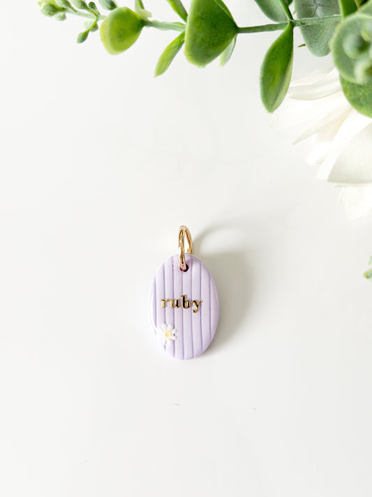 petal stripe | pet id tag