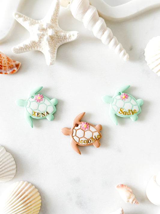 sea turtle | pet id tag