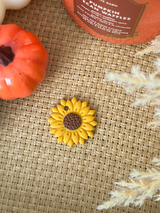 sunflower | pet id tag