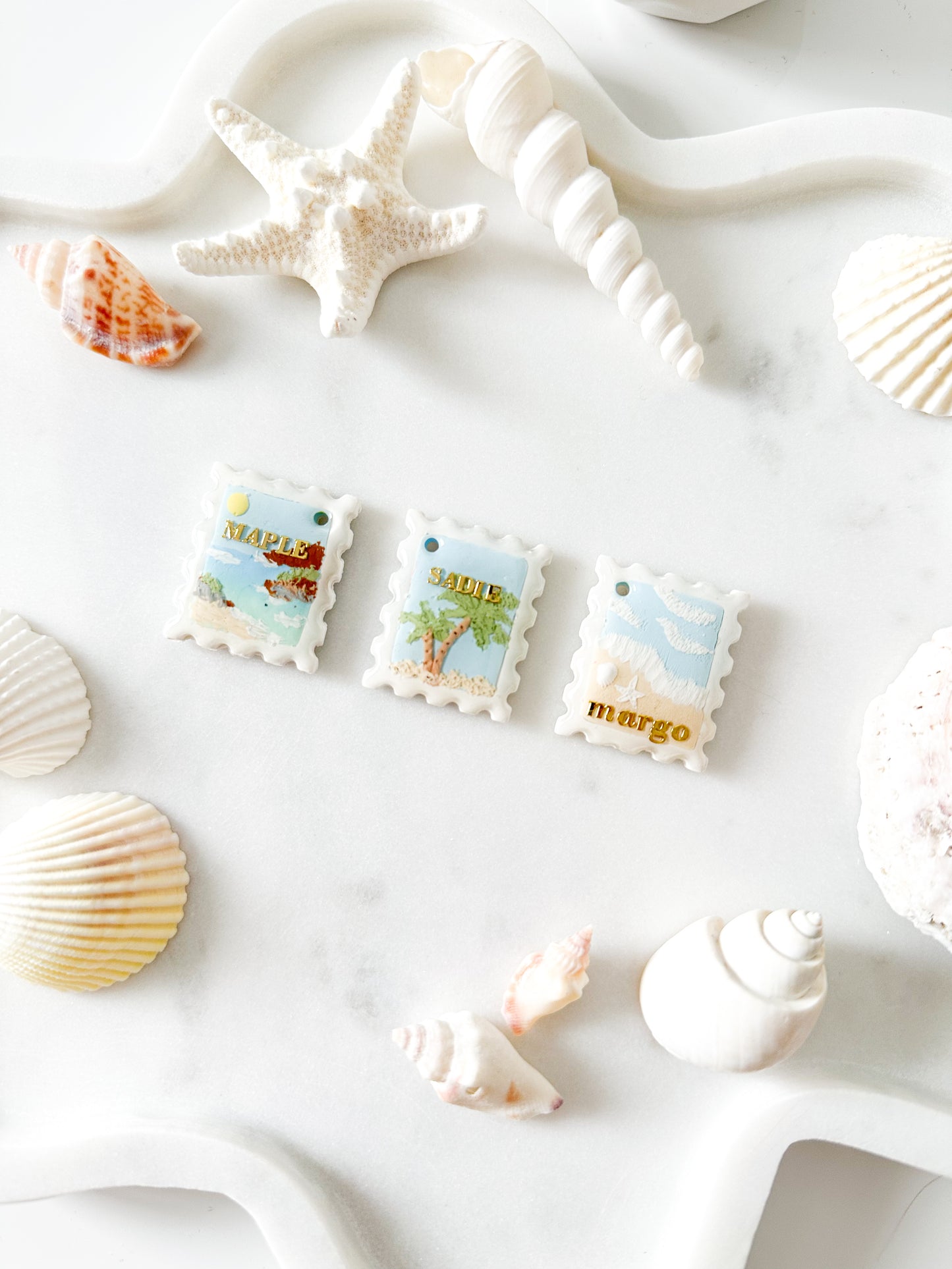 postage stamp | pet id tag