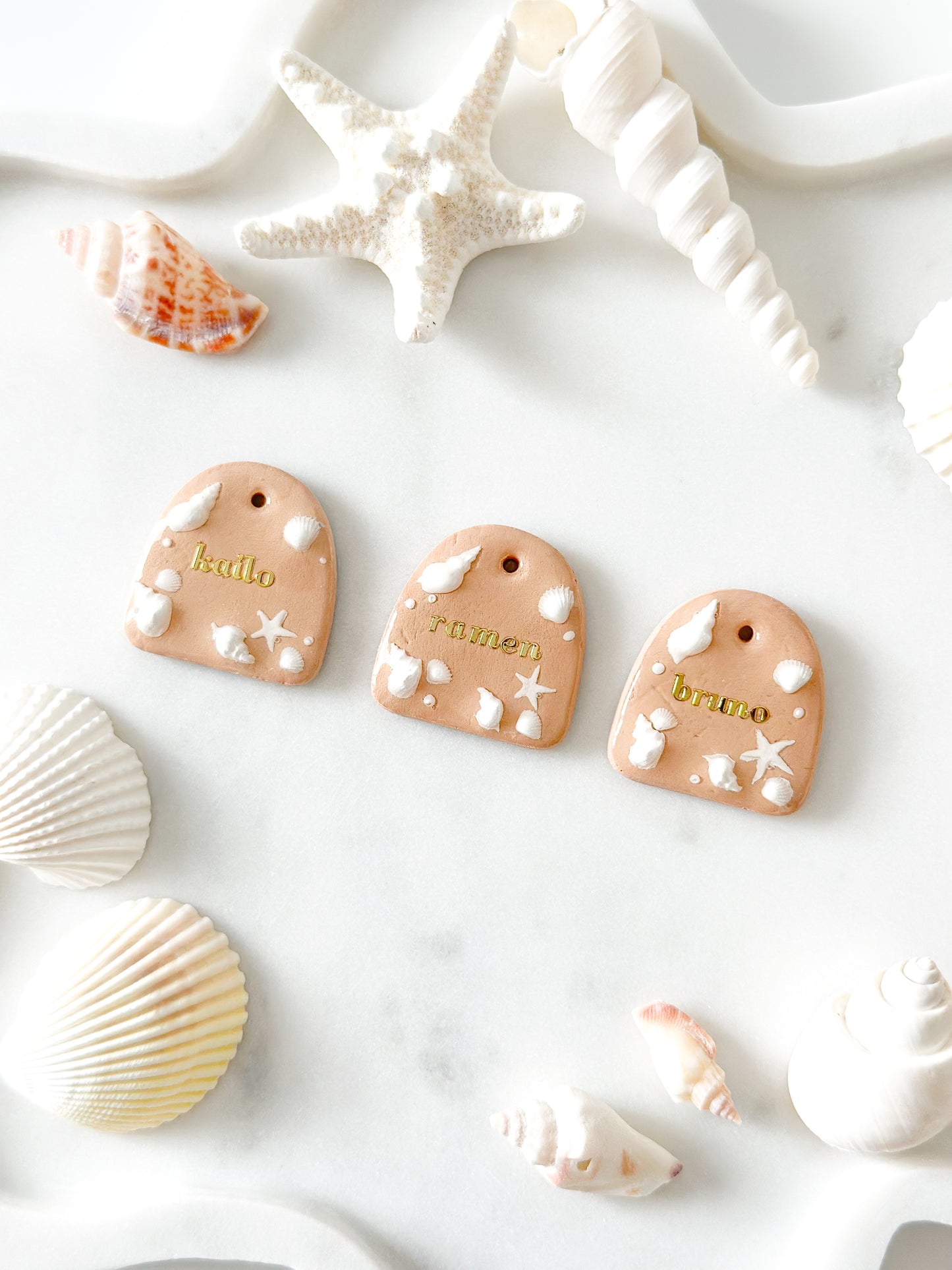 dockside shells | pet id tag