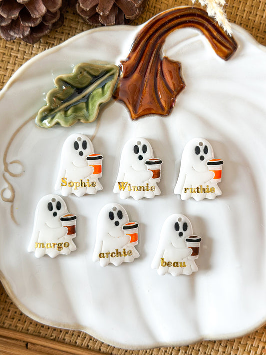 freshly boo'd | pet id tag