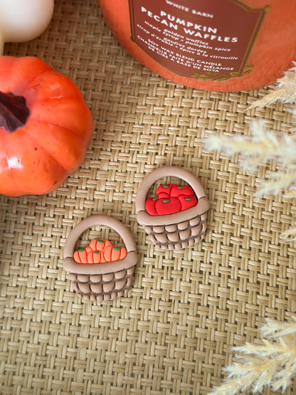 fall basket | pet id tag
