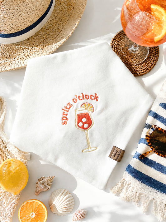 "spritz o'clock"| pet bandana