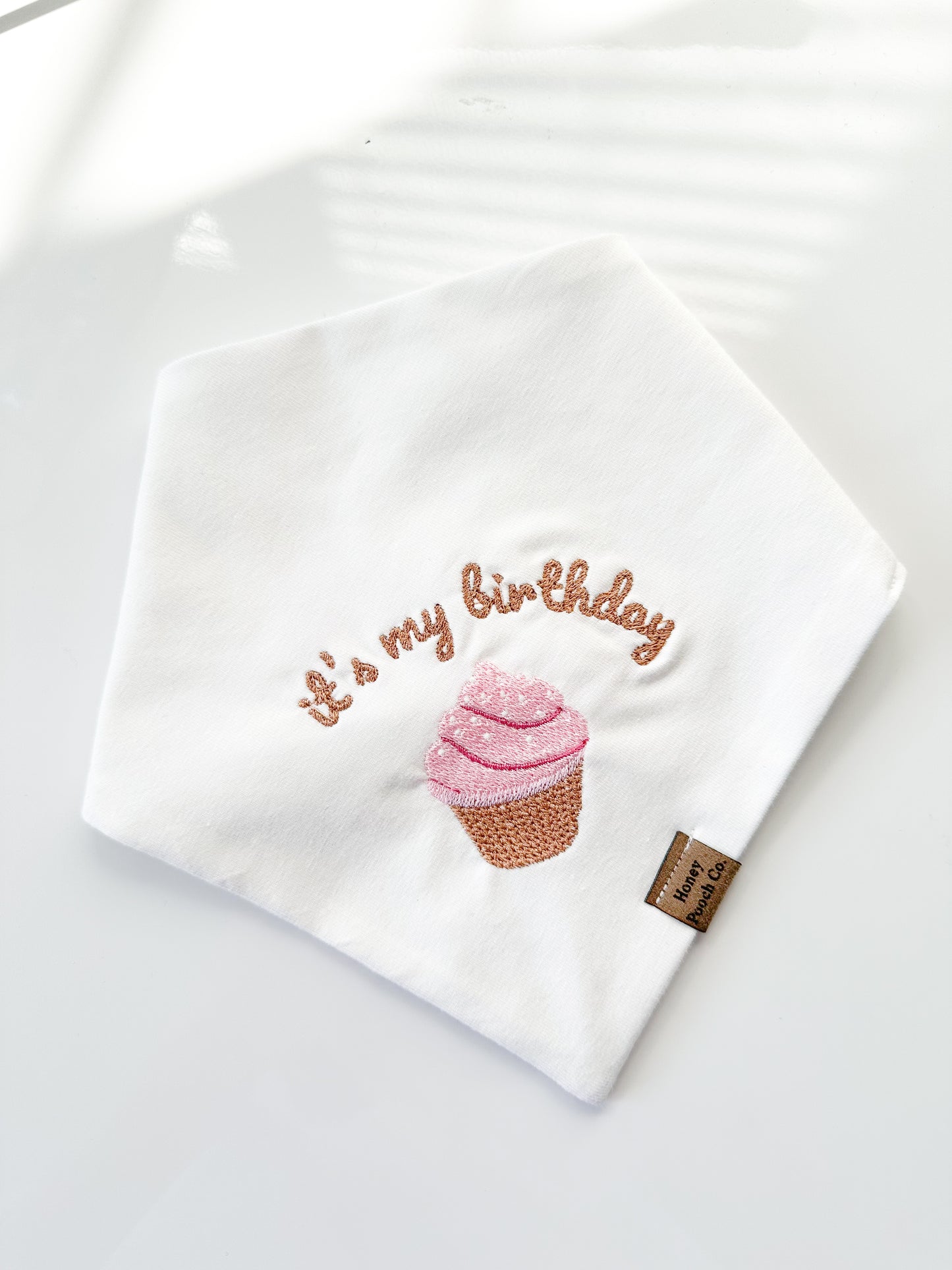 "it's my birthday" | pet bandanna