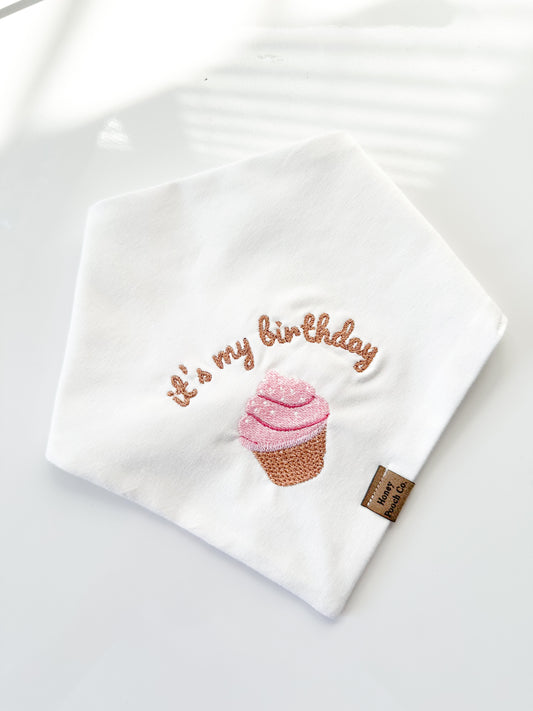 "it's my birthday" | pet bandanna