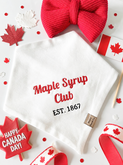 "maple syrup club"| pet bandana