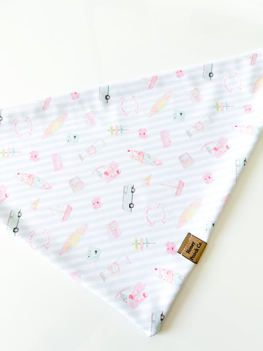 boardwalk breeze | pet bandana