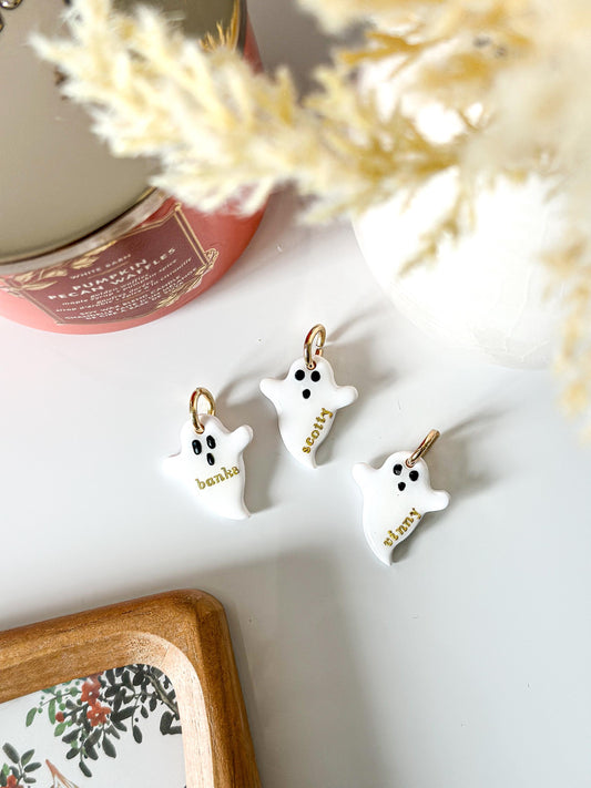 ghost| pet id tag